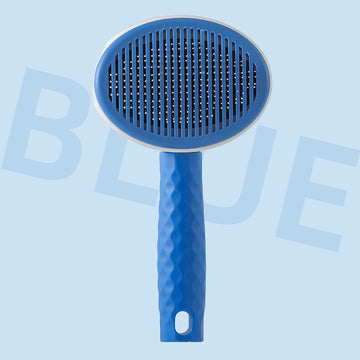 Pet Hair Removal Comb Dog Cat Grooming Brush Self Cleaning Scraper - Pet La'Fleur