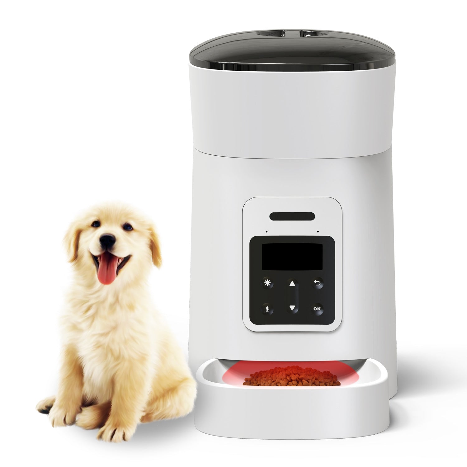 Smart Automatic Pet Feeder Dispenser For Cat And Dog Travel Feeder Fixed Time Amount Of Food - Pet La'Fleur