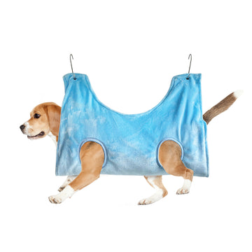 Dog Grooming Bag Nail Trimming Bathing Helper Restraint Bag Drying Towel Soft Hammacks For Puppy Kitten - Pet La'Fleur