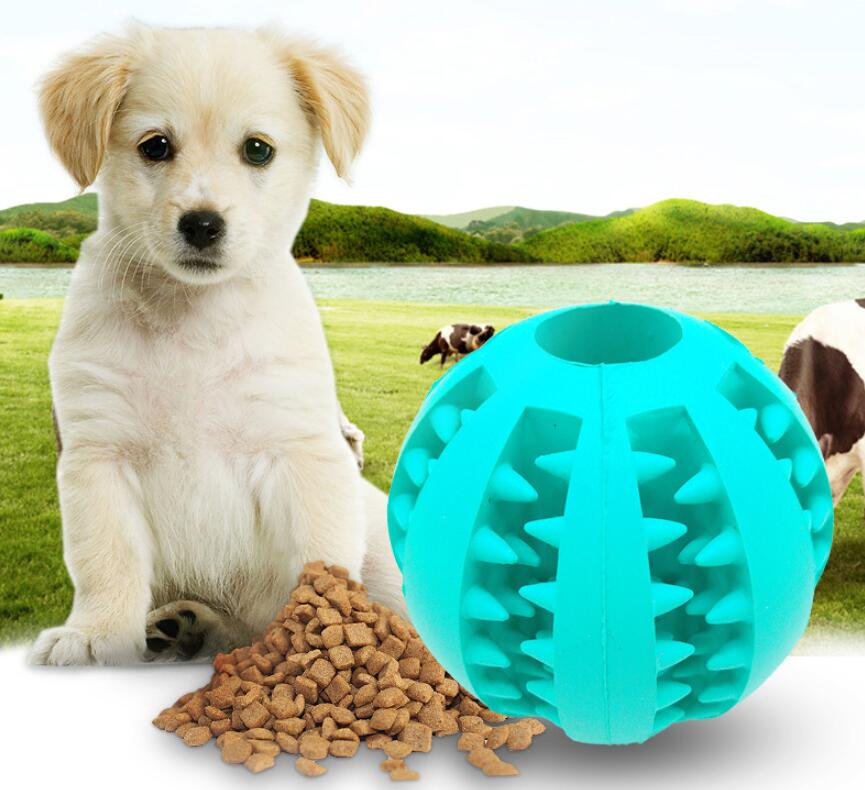 Pet Slow Feeder Dog Toy Cute Funny Rubber Dog Ball Toy - Pet La'Fleur