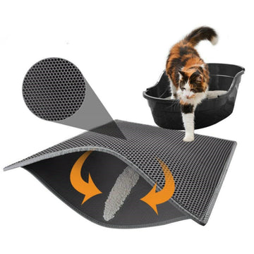 Cat Litter Pad Honeycomb Cat Pad Waterproof Urine Proof Pad - Pet La'Fleur