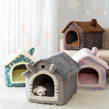 Pet Bed Small Dog Teddy Cat Litter Four Seasons Universal Dog House - Pet La'Fleur