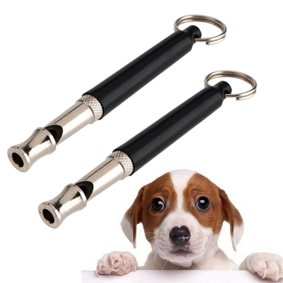 Pet Dog Cat Obedience Black Whistle Ultrasonic Supersonic Sound Pitch Quiet Training - Pet La'Fleur