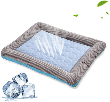 Pet Cooling Pad Bed Puppy Kitten Cool Mat Pet Blanket Ice Silk Material Soft - Pet La'Fleur