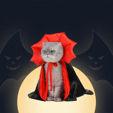 Halloween Pet Costumepet Halloween Cape Vampire King - Pet La'Fleur