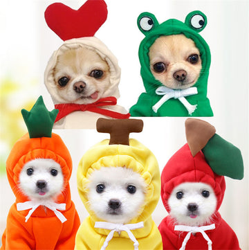 Dog Autumn Winter Clothing Small Medium Love Two Legged Cat Cute Pet Clothing - Pet La'Fleur