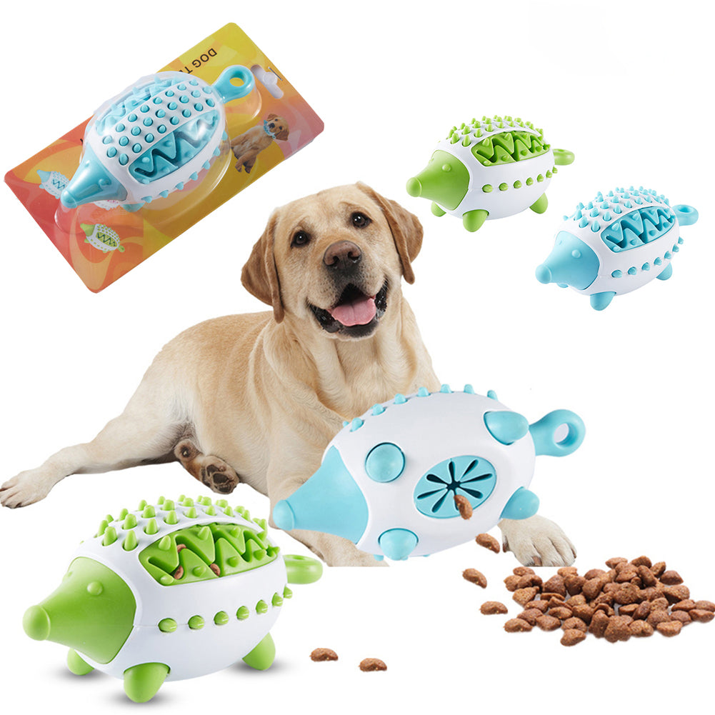 Pet Dog Toy Interactive Tpr Leaking Food Chewing Pet Tooth Cleaning Indestructible Puppy - Pet La'Fleur