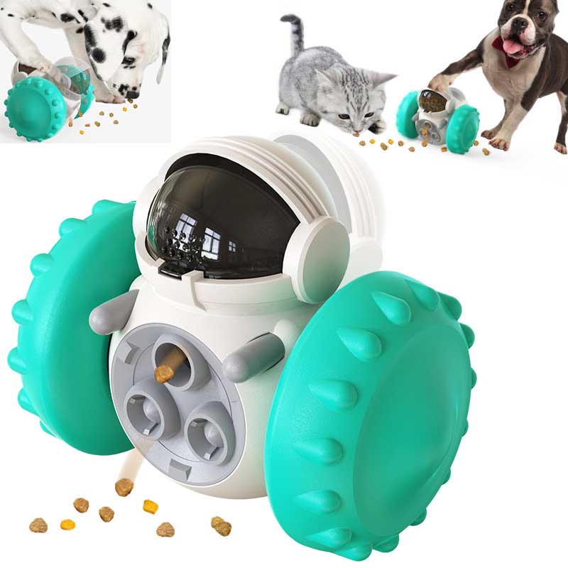 Slow Food Interactive Balance Car Multifunctional Pet Toy Smart Pet Feeding - Pet La'Fleur