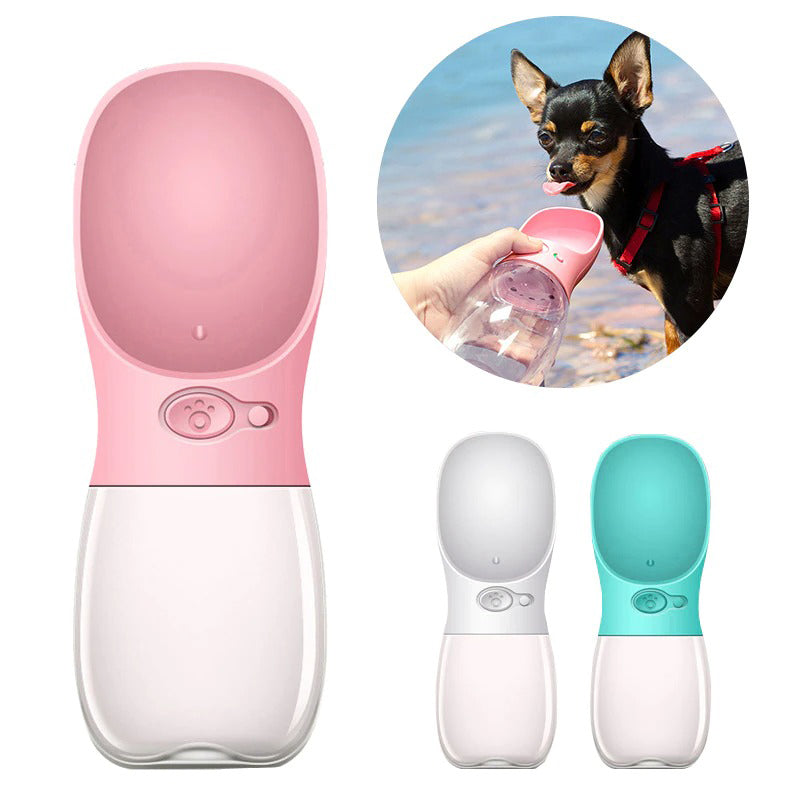 350 550Ml Portable Pet Dog Water Bottle Travel Puppy Cat Drinking Bowl Water Dispenser Feeder - Pet La'Fleur